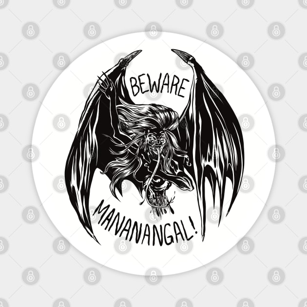 Beware Mananangal! Magnet by superdoop